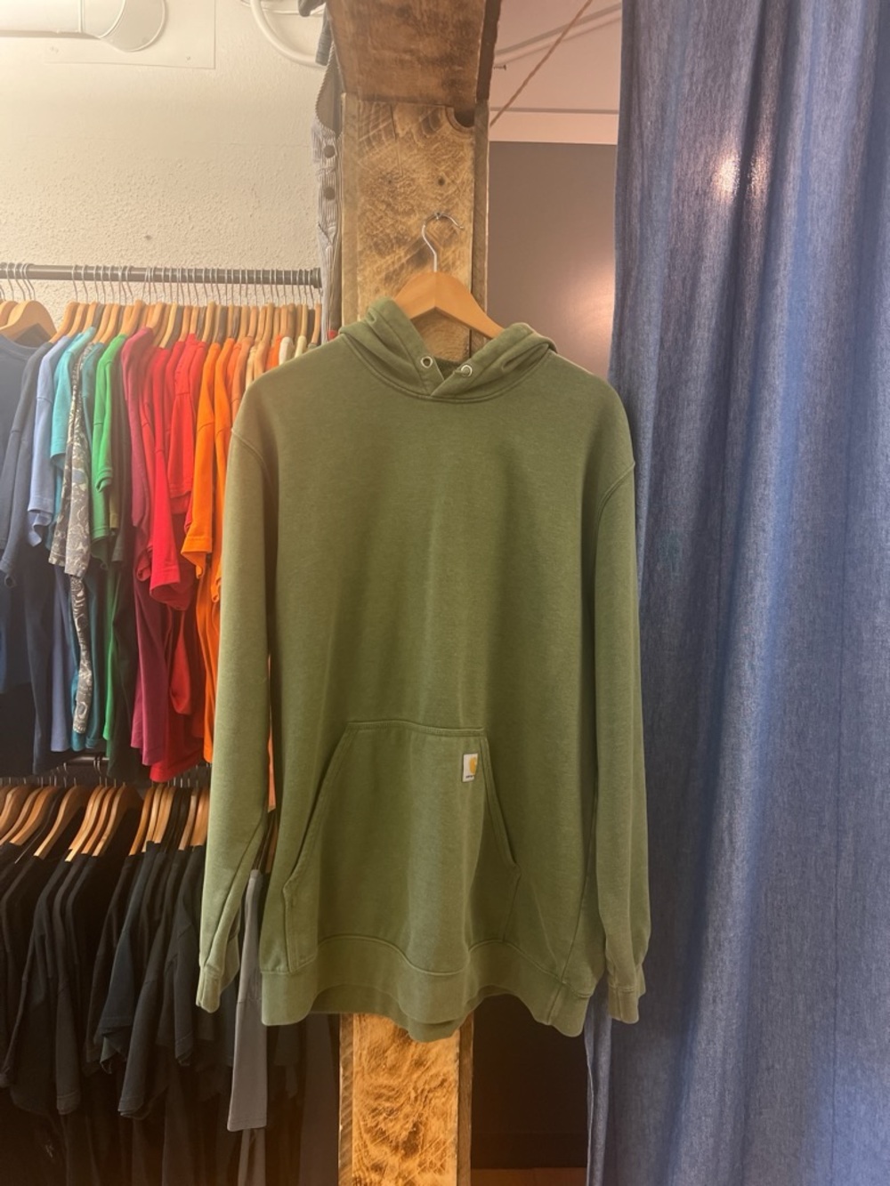 Vintage Carhartt Olive Green Sweatshirt